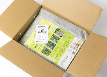 梱包イメージ(同梱リーフレット)