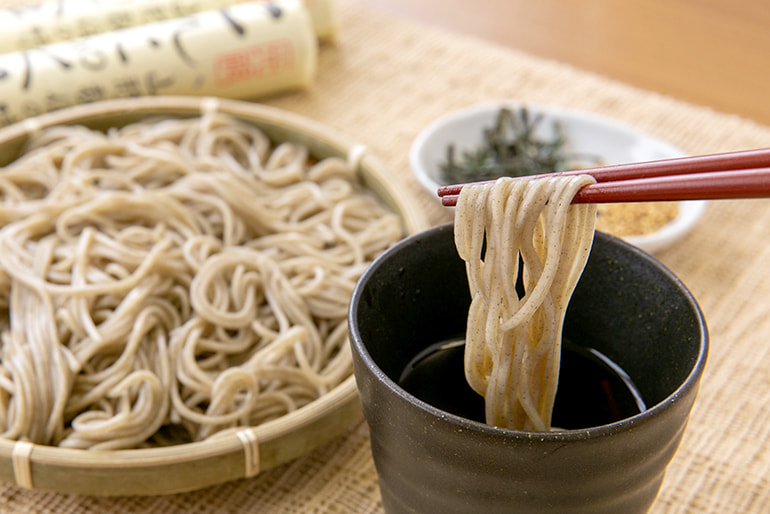 こんにゃくそば(乾麺) – 酒井製麺所