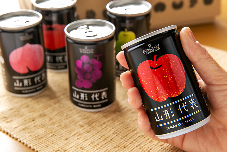 果汁100％ジュース「山形代表」ギフトセット – SUN＆LIV YAMAGATA