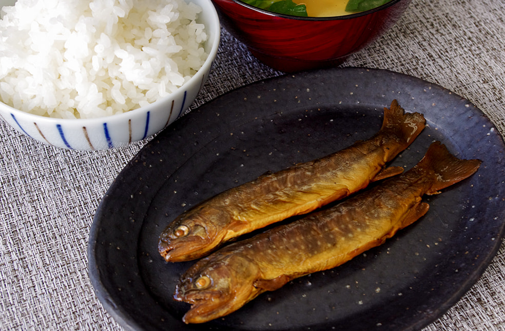 イワナの甘露煮