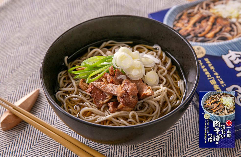 山形名物 冷たい肉そばのつゆ