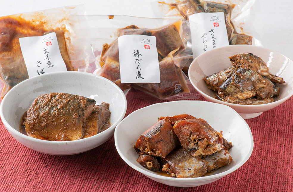 煮魚の詰め合わせ
