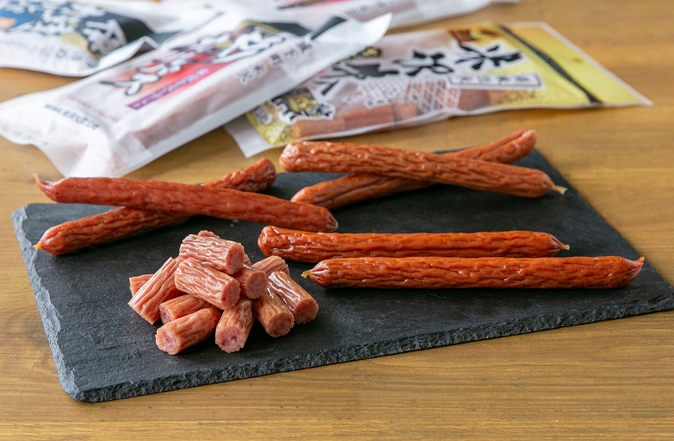 米沢牛入りさらみ・武将カルパスセット