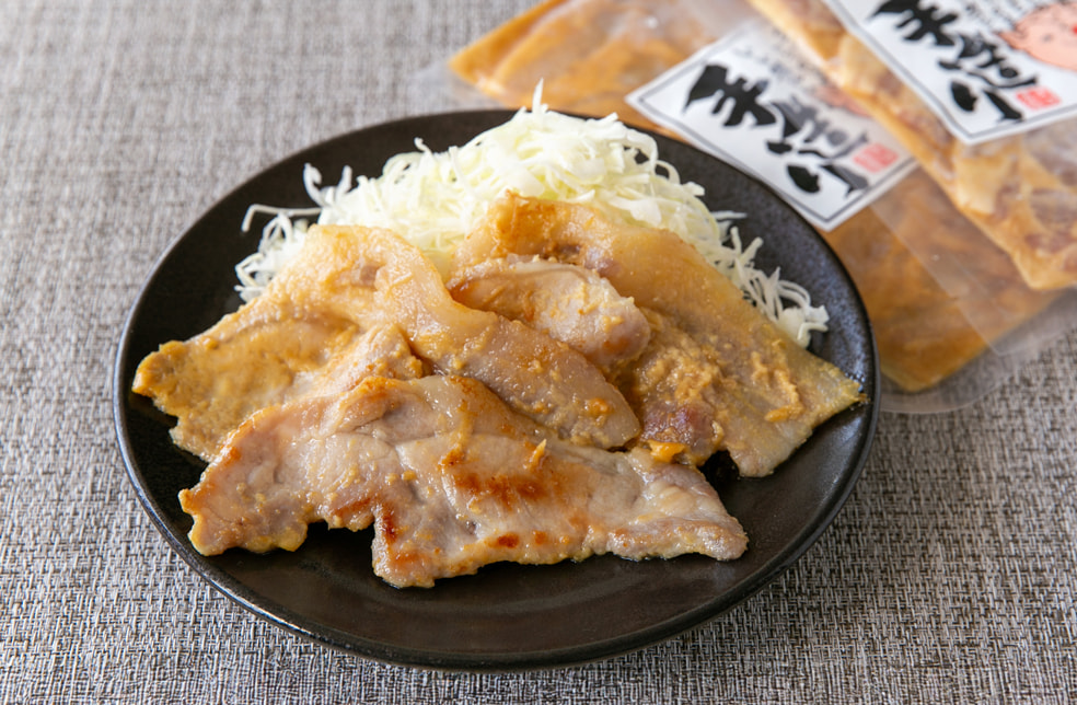 山形豚 味噌と醤油糀の漬け込み3種セット