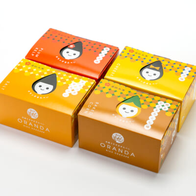 オランダせんべい 4種4箱 秋冬セット