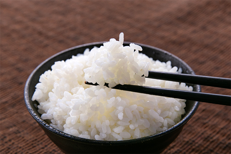炊き上がりのツヤが美しい山形県のブランド米