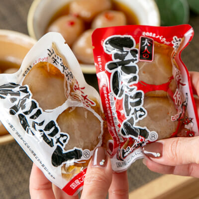 1パックに2玉入った食べきりサイズ