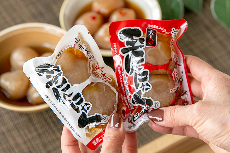 いつでもパクッと！手軽に食べられる玉こんにゃく