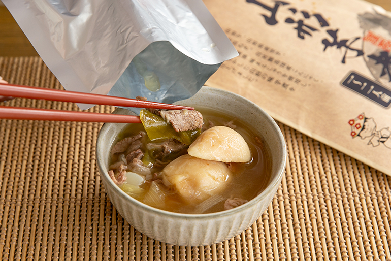 湯煎するだけ！すぐに食べられるレトルトパック