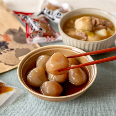味が染みた絶品玉こんにゃく
