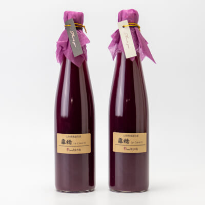 藤稔のぶどうジュース 500ml 2本