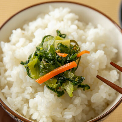 まずはご飯にのせて食べてみて