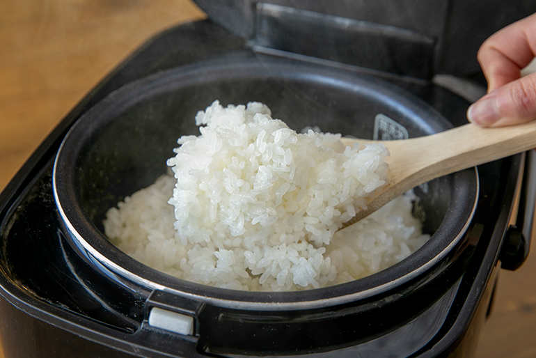 粒立ちの良さが自慢の「はえぬき」
