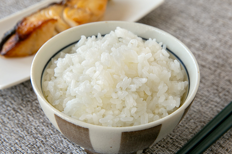 粘り気が少なく、上品な味わいの「ササニシキ」