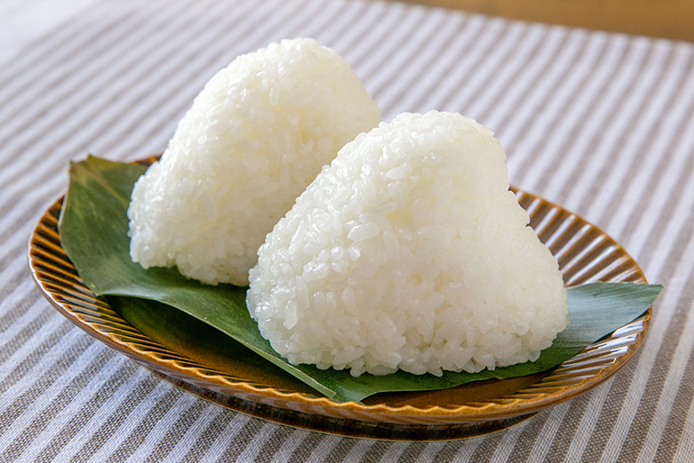 粘り気が少なく、冷めても美味しいお米です