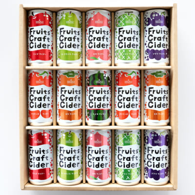 Fruits Craft Cider ギフトセット 8種15缶入り