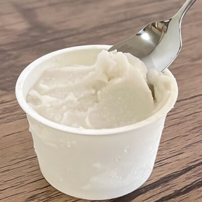 少し溶かして練るのがコツ！