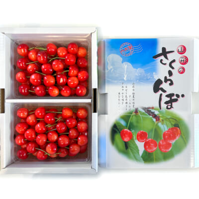山形県産さくらんぼ 佐藤錦 Lサイズ 700g