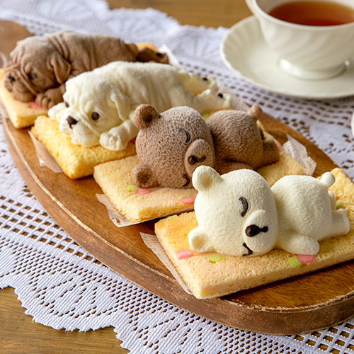 山形直送計画】ムースケーキ「おひるねアニマルズ」 – 藤田菓子舗