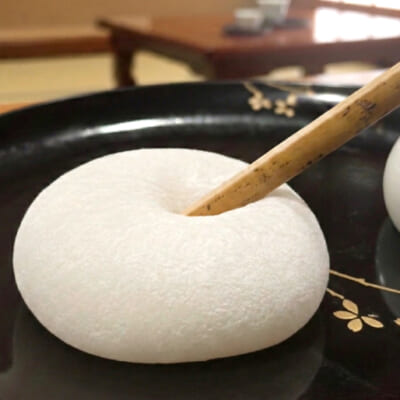 特別栽培米「ヒメノモチ」を使用した求肥