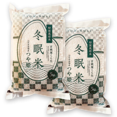 【定期購入】山形県産つや姫（特別栽培米）玄米10kg