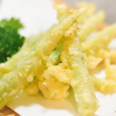 サクサクの衣と相性抜群！天ぷらもおすすめ