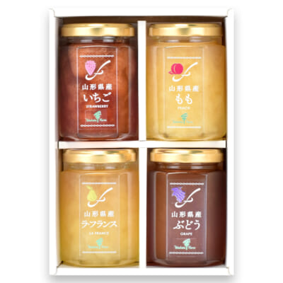 フルーツジャム 4種 計4個
