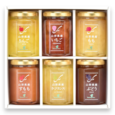 フルーツジャム 6種 計6個