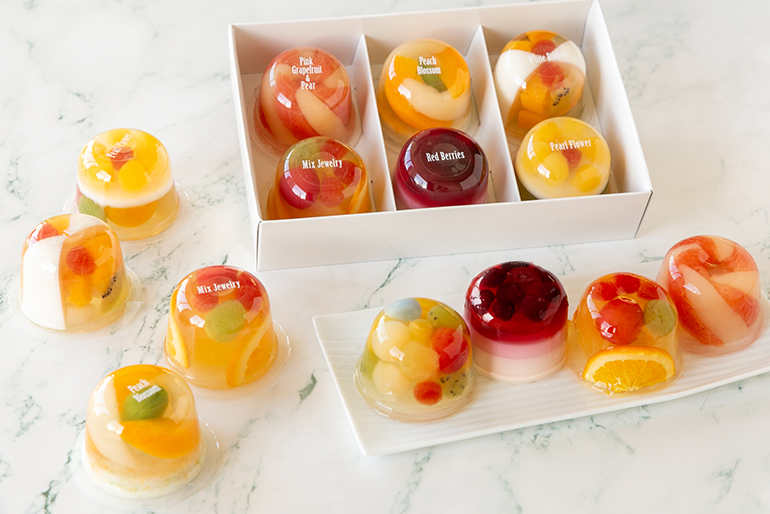 見て楽しい！食べて美味しい！「ミックスゼリー」