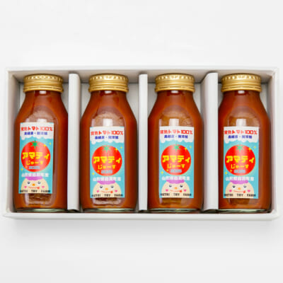 山形県産トマトジュース アマティ 4本