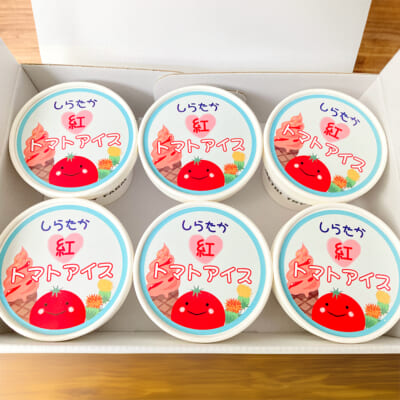 しらたか紅トマトアイス 6個