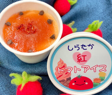 しらたか紅トマトアイス