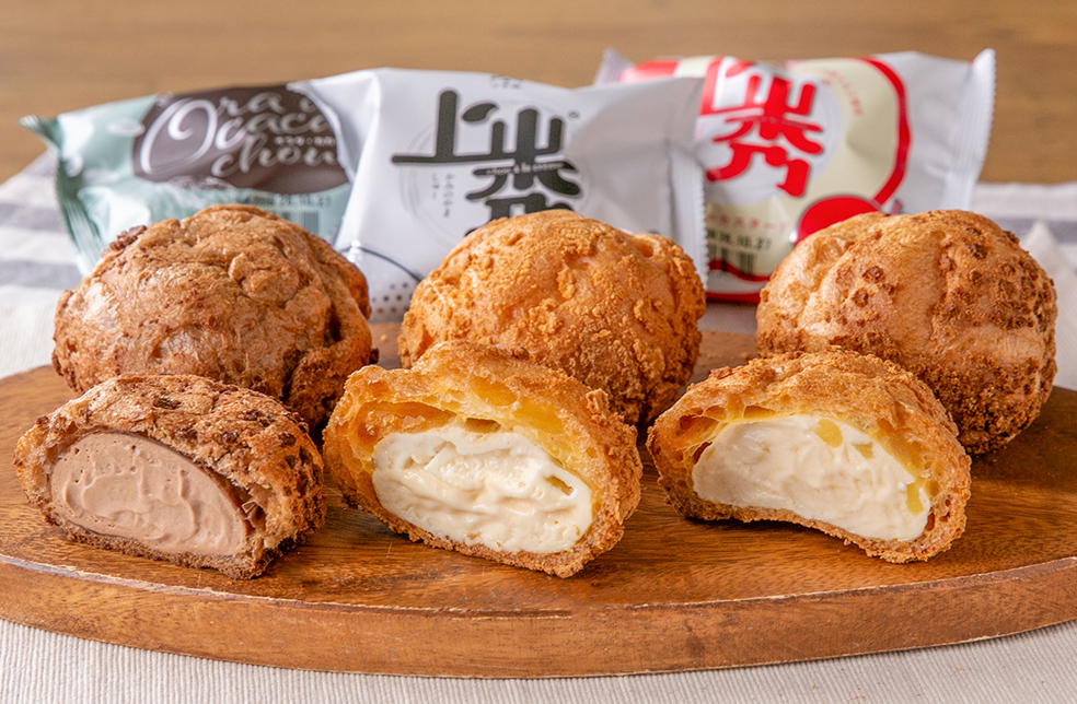 山形直送計画】シュークリーム「上山秀」 – 山から