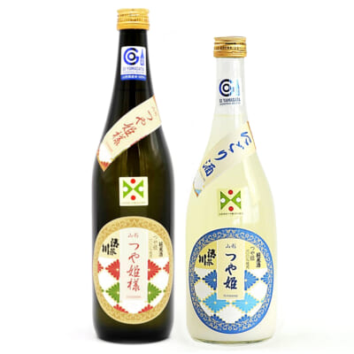 清泉川 純米酒 山形つや姫様・純米酒 山形つや姫にごり 720ml(4合) 2本