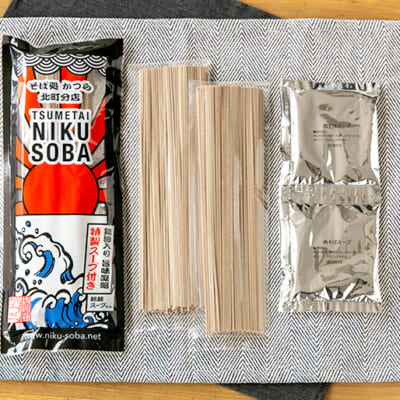 人気店が監修！冷たい肉そばの乾麺