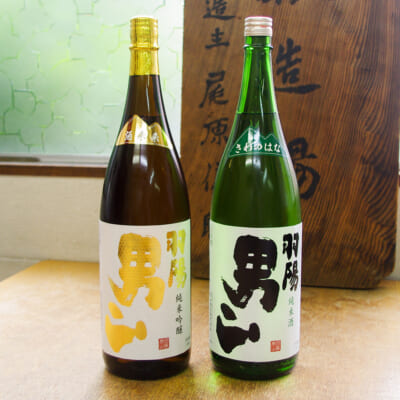 羽陽男山 純米吟醸 酒未来・純米 さわのはな 1.8l(1升) 2本