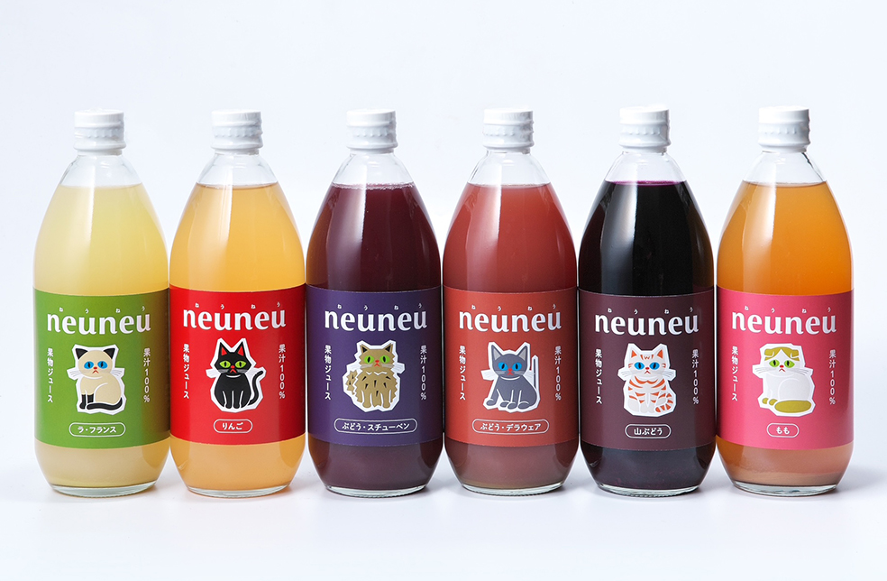 山形直送計画】果汁100％ジュース「neuneu」 – たかのはな（TAKANOHANA）