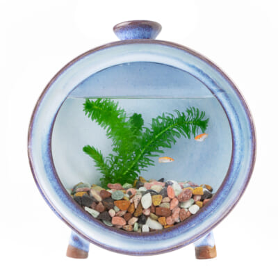 円型式水箱「TANK 漣」小サイズ（照明付き）