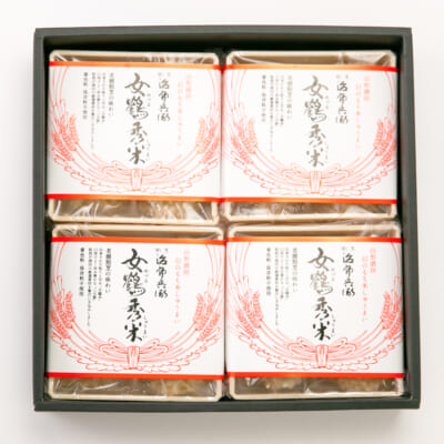 もち米しゅうまい「女鶴秀米」4袋（化粧箱入）