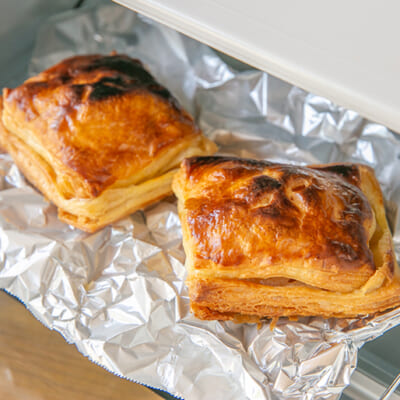 焼くことでサクサク感と風味がアップ！