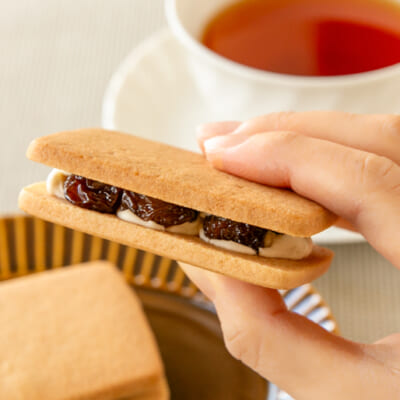 ドライフルーツ・クリーム・クッキーのバランスが絶妙！