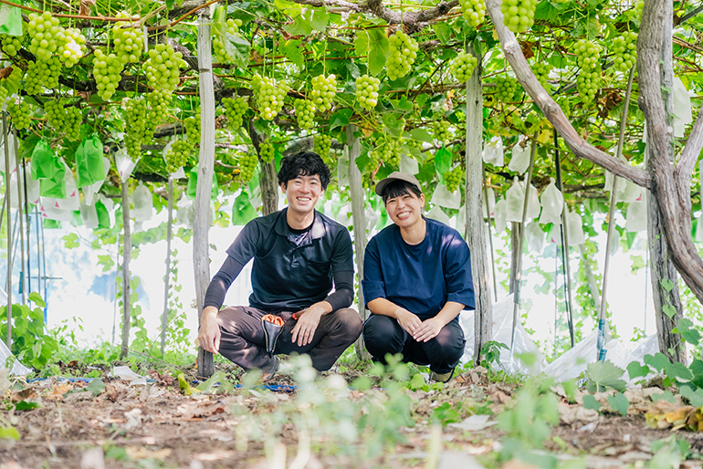 夫婦ふたりで仕上げる味と品質
