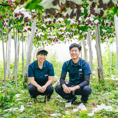 夫婦ふたりで仕上げる味と品質