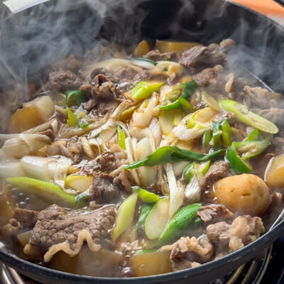 失敗せずに、手軽に芋煮ができる