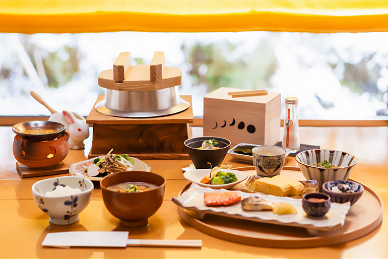 心に残る時間を届ける、名月荘の「ご飯」