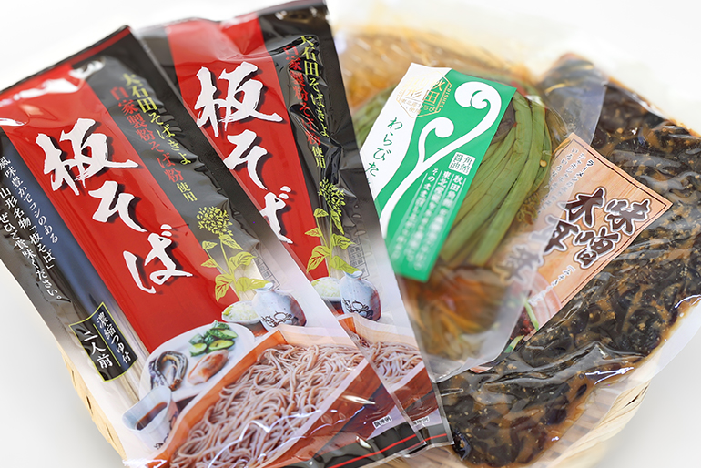 1セットで「蕎麦定食」が完成!