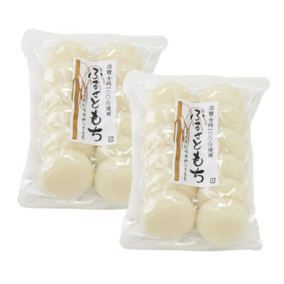 杵つき餅 白餅（丸餅）2パック