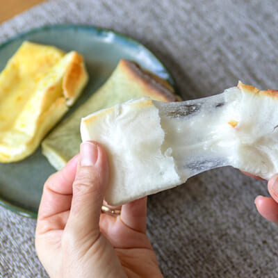 代々続く米農家が手がけた「杵つき餅」