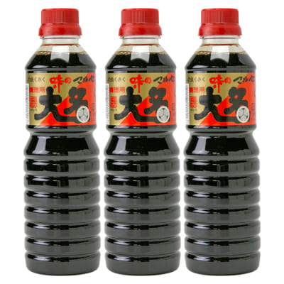 【定期購入】味の大名 かつお 1L 3本