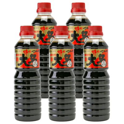 【定期購入】味の大名 かつお 1L 5本